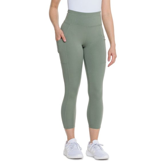 NEW Eddie Bauer Alcove Capris Agave Green  168sn - Picture 1 of 4
